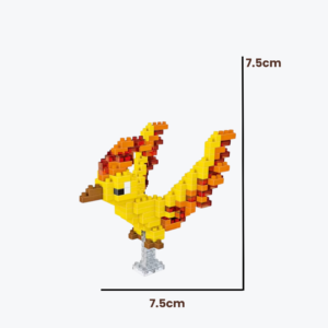 Figura Armable de Moltres - Pokémon Legendario