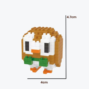 Figura Armable de Rowlet pokémon