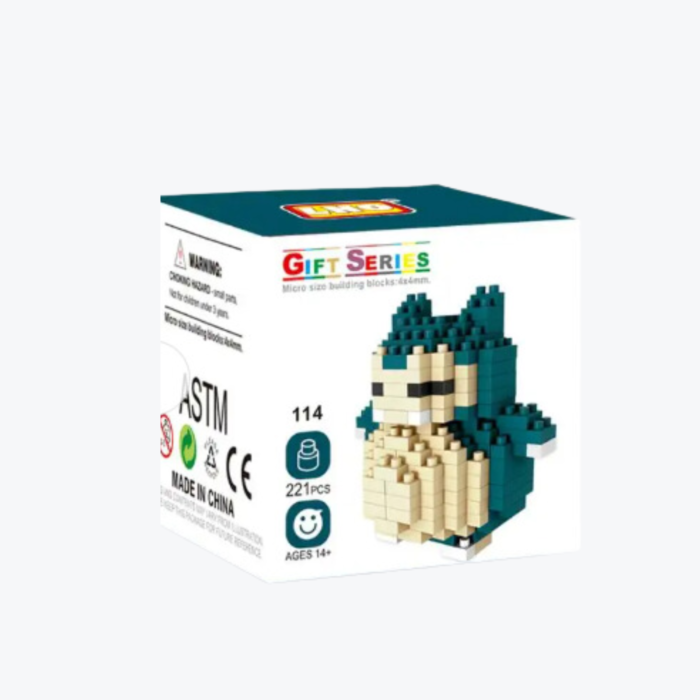 Figura Armable de Snorlax