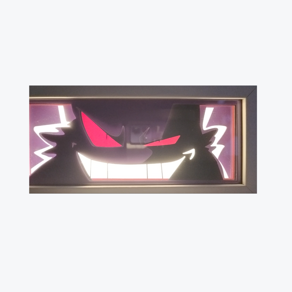 Lámpara 3D Gengar Pokémon