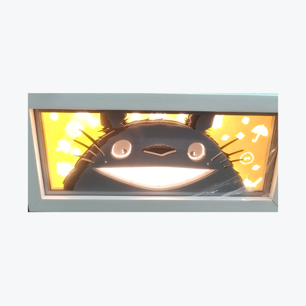 Lámpara 3D de Mi vecino Totoro
