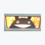 Lámpara 3D de Mi vecino Totoro