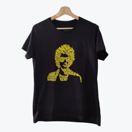 Camiseta de Cerati Retrato Tipográfico
