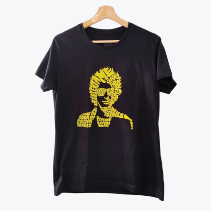 Camiseta de Cerati Retrato Tipográfico
