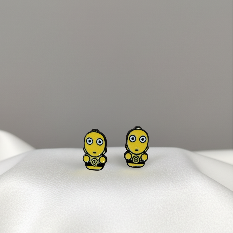 Aretes de C-3PO - Star Wars Aretes de C-3PO - Star Wars