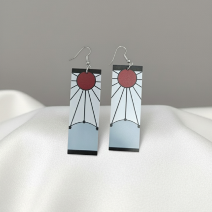 Aretes de Hanafuda - Demon Slayer