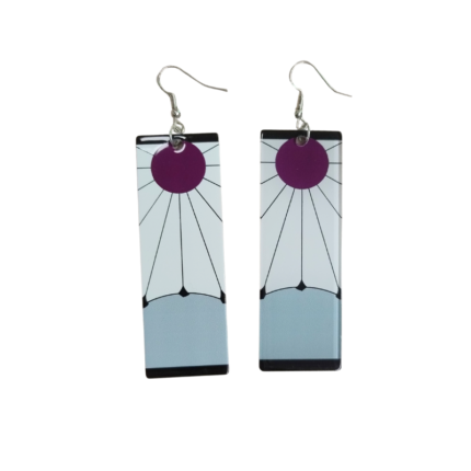 Aretes de Hanafuda - Demon Slayer