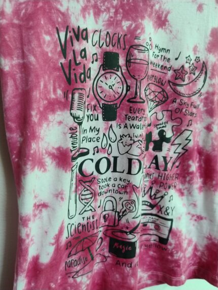 Camiseta Dama Coldplay2