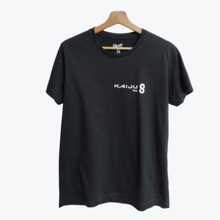 Camiseta Unisex Kaiju 8 Negra
