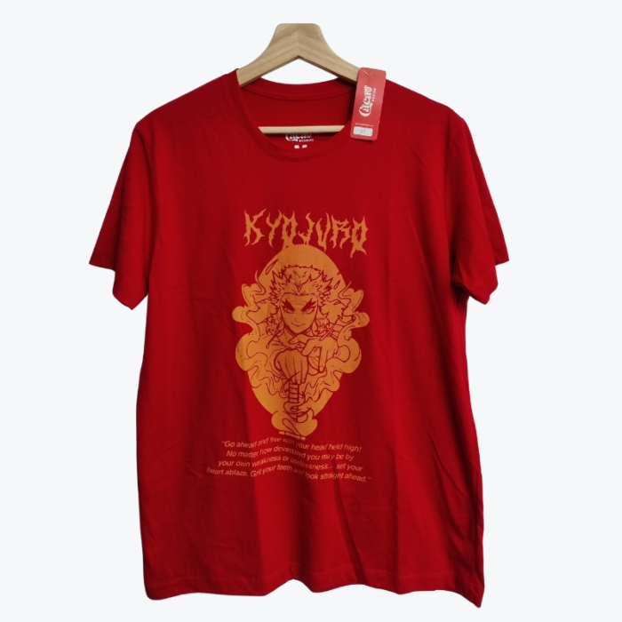 Camiseta Unisex Kyojuro Rengoku - Demon Slayer