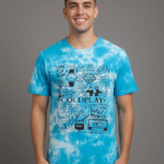 Camiseta Unisex Tie Dye Coldplay