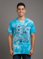 Camiseta Unisex Tie Dye Coldplay