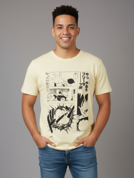 Camiseta Unisex Krilin y Freezer - Dragon Ball Z