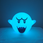 Lámpara Fantasma Boo Mario Bros con Luz RGB y Sonido - Imagen 2