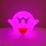 Lámpara Fantasma Boo Mario Bros con Luz RGB y Sonido - Imagen 3