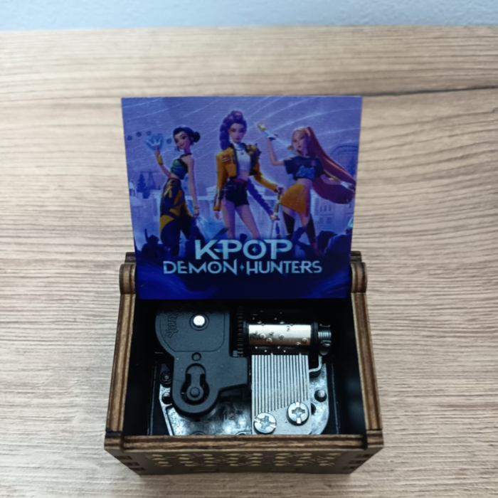 Caja Musical Automática K-Pop Demon Hunters