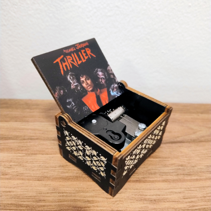 Caja Musical Automática Thriller Michael Jackson - Imagen 2