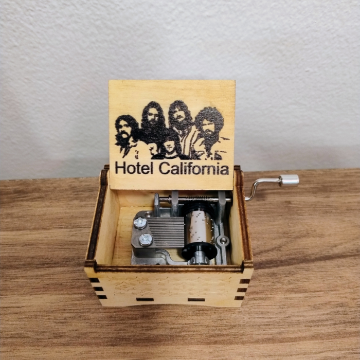 Caja Musical de Manivela Hotel California - Imagen 2