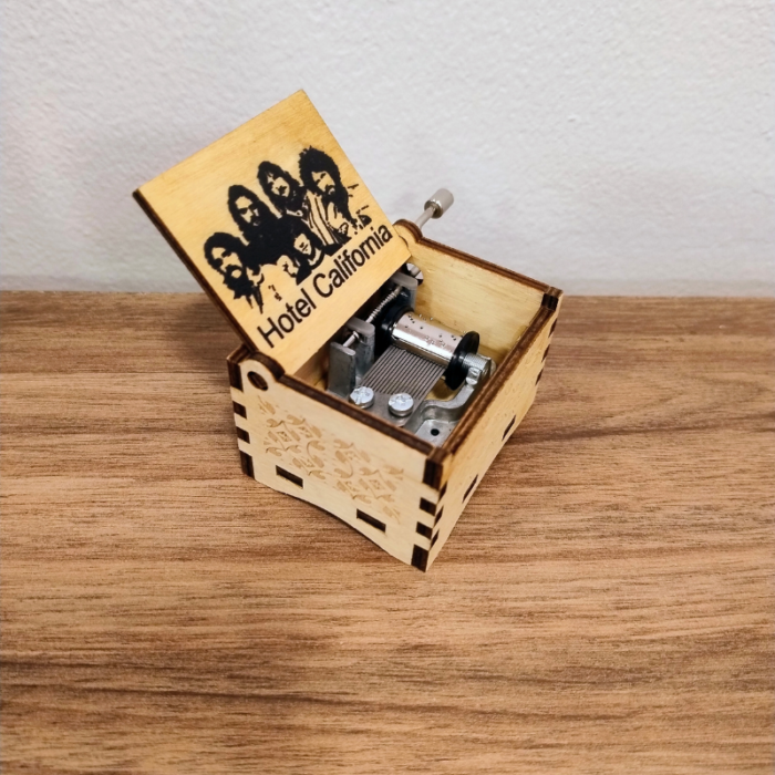 Caja Musical de Manivela Hotel California - Imagen 3