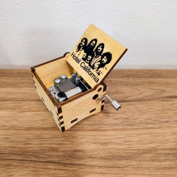 Caja Musical de Manivela Hotel California - Imagen 4