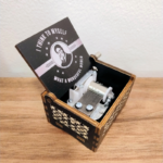 Caja Musical de Manivela What a Wonderful World - Imagen 2