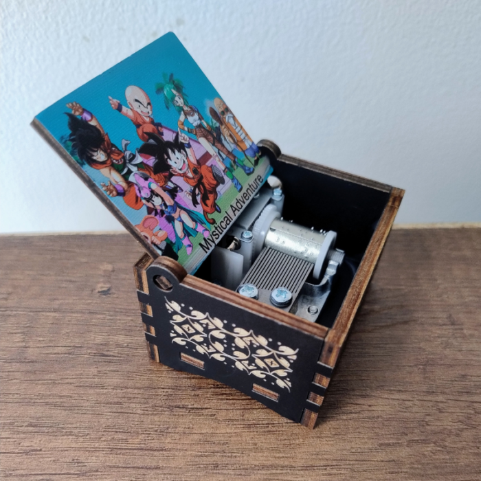 Caja Musical de Manivela Dragon Ball Aventura Mística - Imagen 2