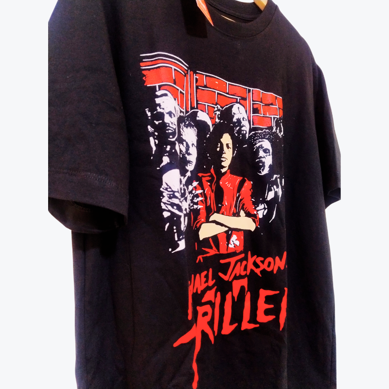 Camiseta Michael Jackson Thriller Rey del Pop Unisex