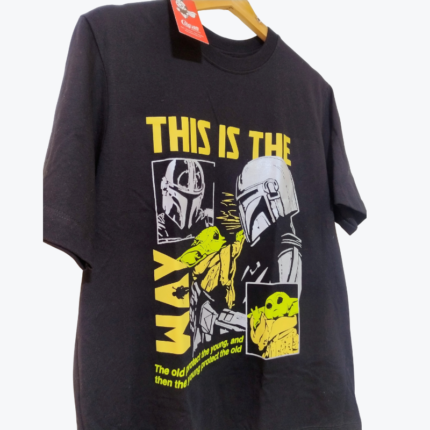 Camiseta The Mandalorian y Grogu Star Wars Unisex