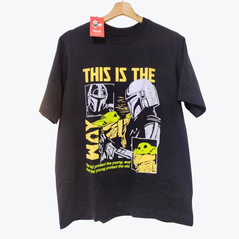 Camiseta The Mandalorian y Grogu Star Wars Unisex