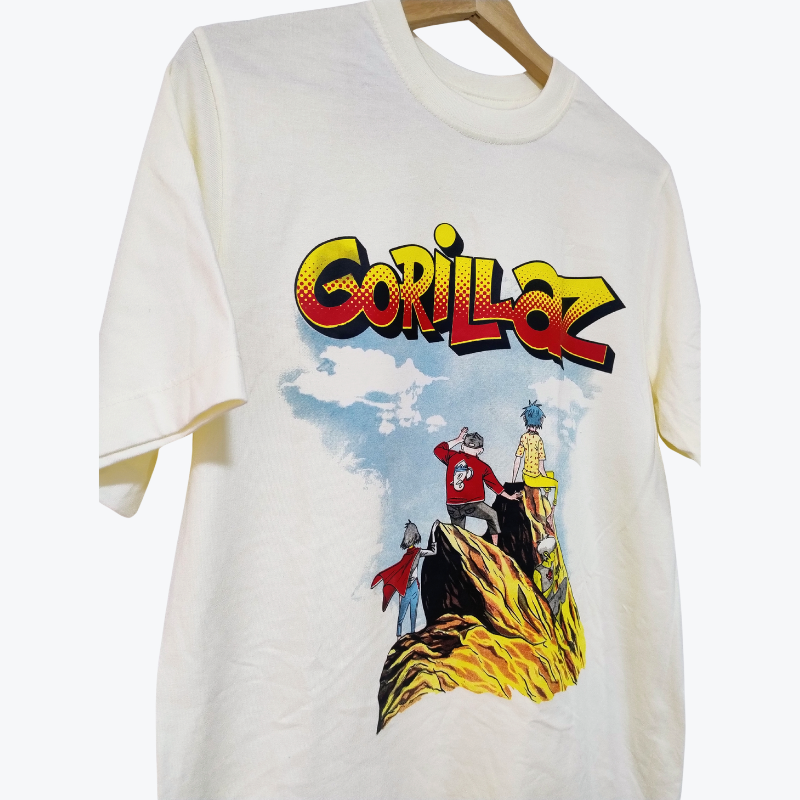 Camiseta Gorillaz The Mountain Unisex