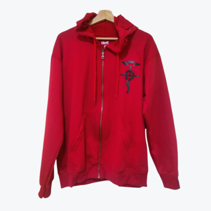 Hoodie con Cremallera Fullmetal Alchemist Unisex