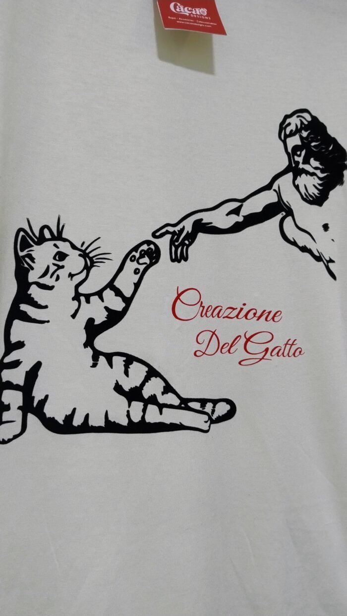 Camiseta Creación del Gato Unisex - Imagen 2