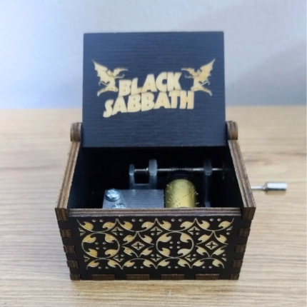 Caja Musical de Manivela Black Sabbath